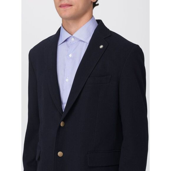 Manuel Ritz Jacket Men Blue - Picture 4 of 4